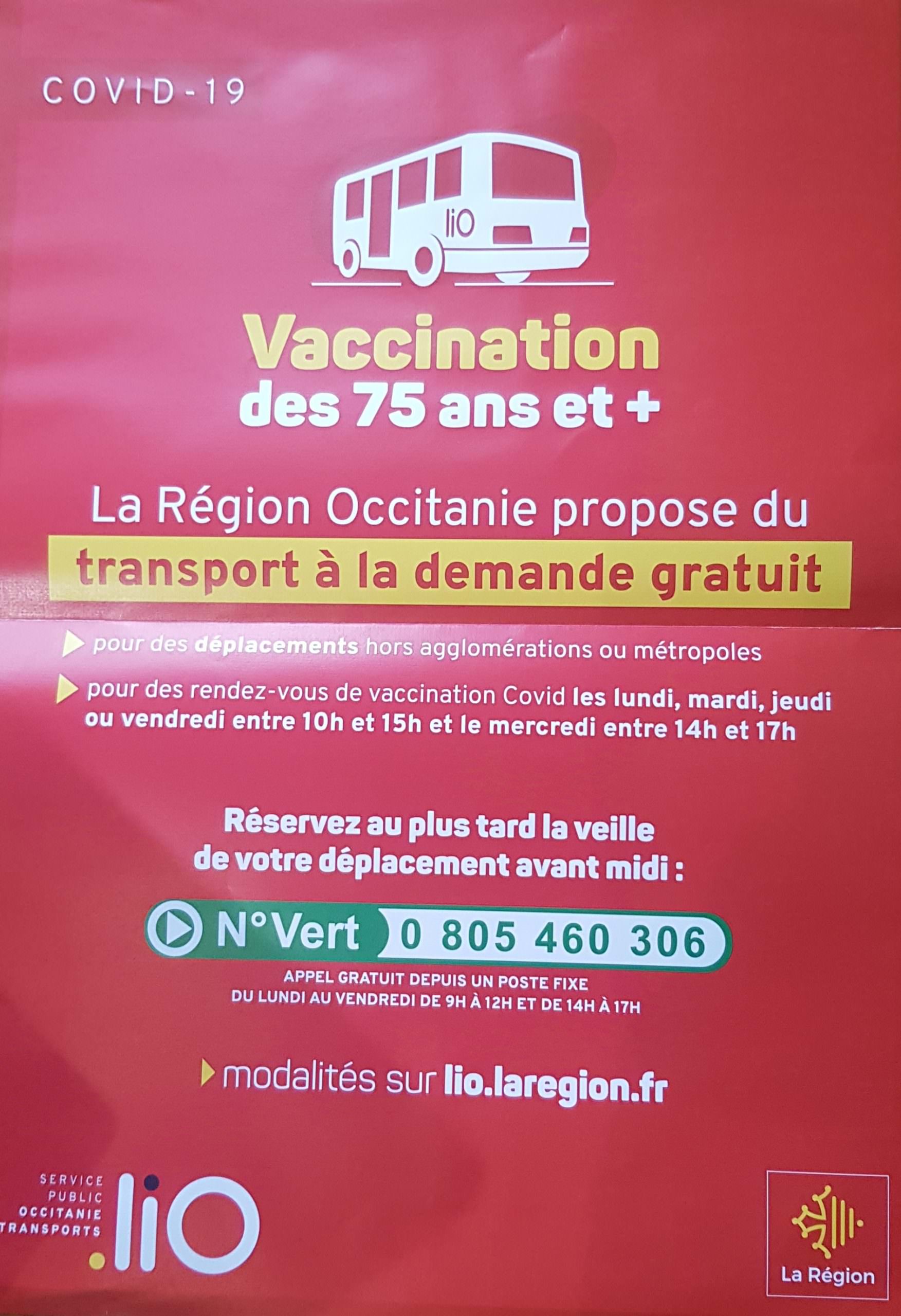 Lire la suite à propos de l’article Vaccination de 75 ans et plus