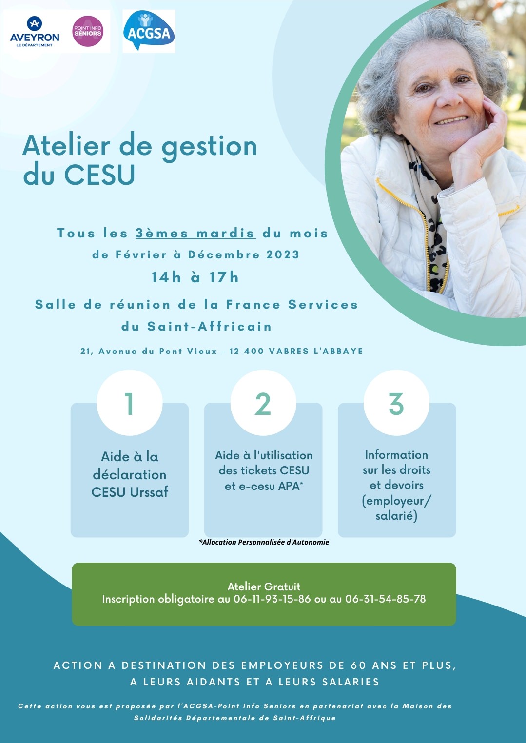 Lire la suite à propos de l’article Atelier de gestion de CESU