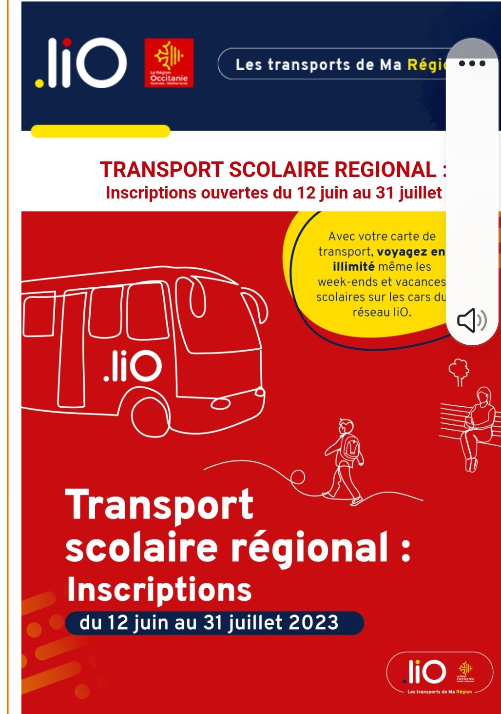 Lire la suite à propos de l’article Transports scolaires