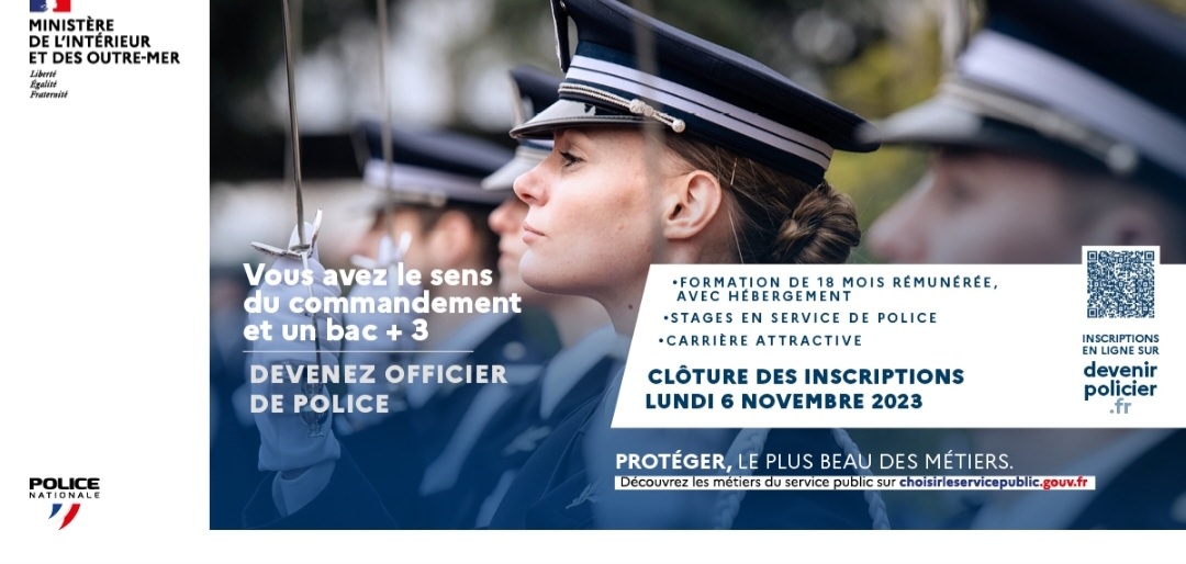 Lire la suite à propos de l’article La police nationale recrute